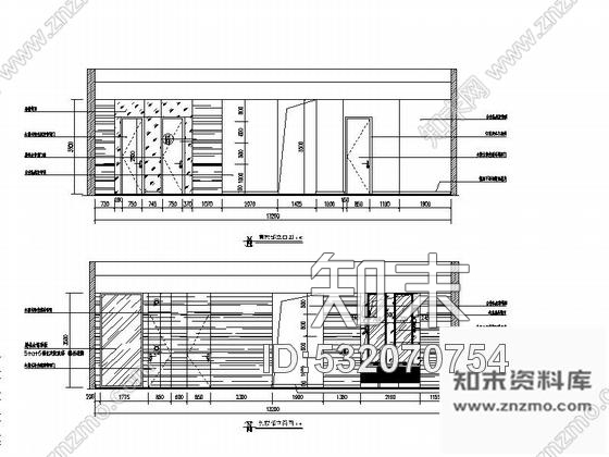 施工图河南某精品小区售楼处全套施工图含效果cad施工图下载【ID:532070754】
