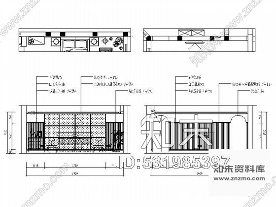 施工图南通欧美风情双层别墅装修图含效果cad施工图下载【ID:531985397】