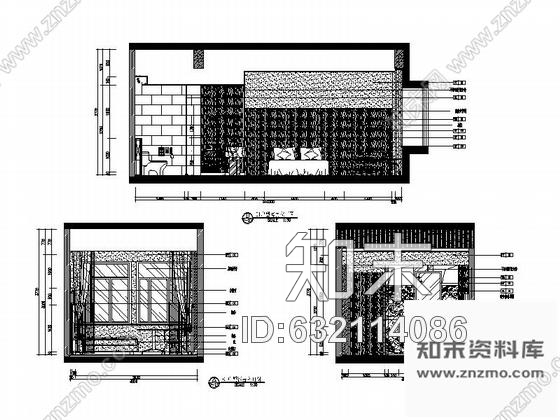 施工图东莞高档现代知名品牌足浴休闲会所装修设计施工图cad施工图下载【ID:632114086】