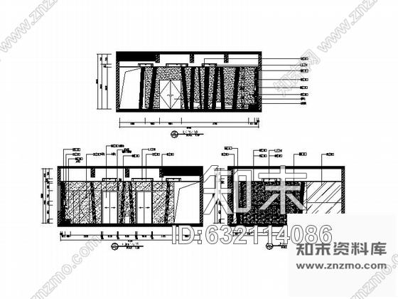 施工图东莞高档现代知名品牌足浴休闲会所装修设计施工图cad施工图下载【ID:632114086】