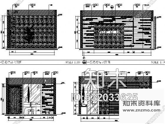 施工图辽宁五星涉外酒店内装图含实景cad施工图下载【ID:532033625】