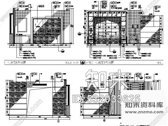 施工图辽宁五星涉外酒店内装图含实景cad施工图下载【ID:532033625】