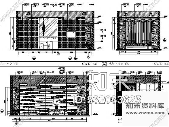 施工图辽宁五星涉外酒店内装图含实景cad施工图下载【ID:532033625】