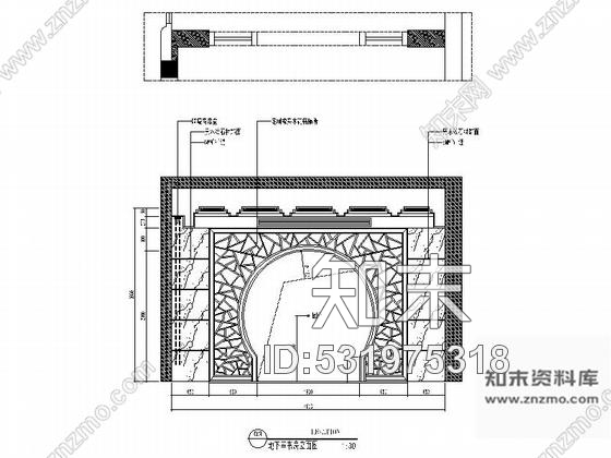 施工图南京奢华欧式风格2层别墅CAD室内施工图cad施工图下载【ID:531975318】