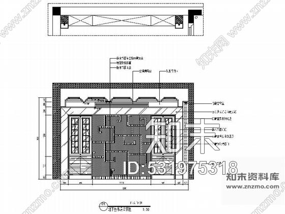 施工图南京奢华欧式风格2层别墅CAD室内施工图cad施工图下载【ID:531975318】