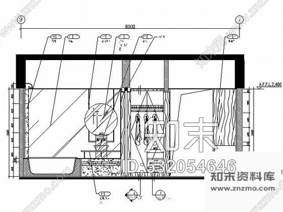 施工图民族饭店S3型客房装修图cad施工图下载【ID:532054646】