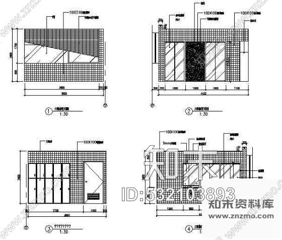 施工图某公安局楼室内装修cad施工图下载【ID:532103893】