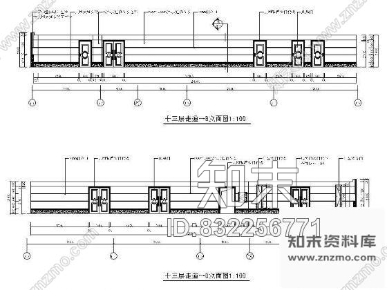 图块/节点某走道施工图cad施工图下载【ID:832256771】