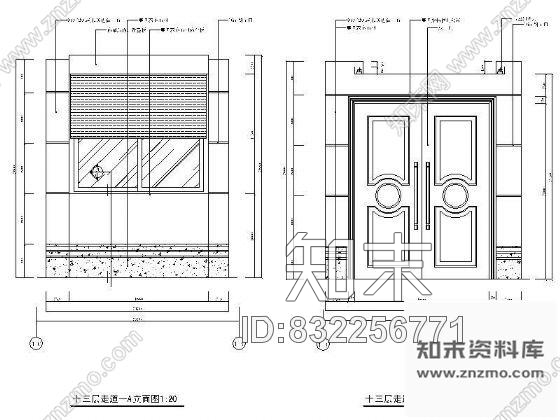 图块/节点某走道施工图cad施工图下载【ID:832256771】