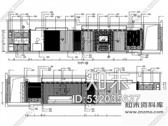 施工图浙江度假酒店客房室内装修CAD施工图含效果施工图下载【ID:532035637】