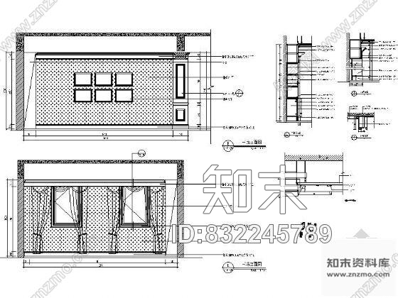 图块/节点销售中心洽谈处详图cad施工图下载【ID:832245789】