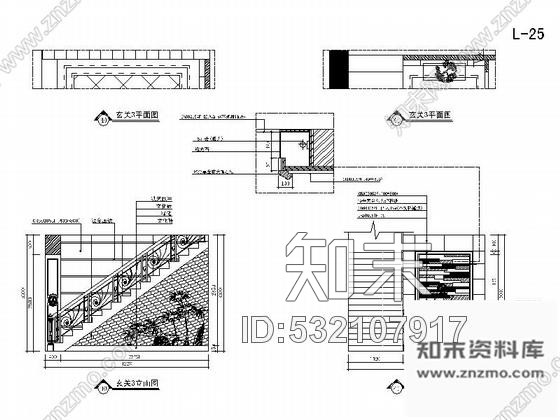 施工图山西豪华欧式风格瓷砖展厅室内装修设计施工图cad施工图下载【ID:532107917】