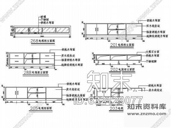 施工图某歌舞厅KTV包间室内装修图cad施工图下载【ID:632129077】