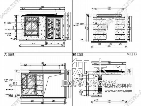 施工图上海某新古典欧式三层别墅样板间室内施工图含效果cad施工图下载【ID:531986364】