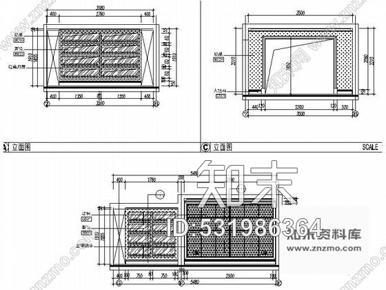 施工图上海某新古典欧式三层别墅样板间室内施工图含效果cad施工图下载【ID:531986364】