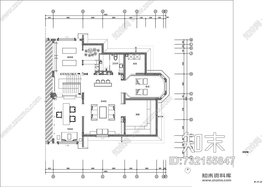 一然设计--青墨雅涵cad施工图下载【ID:732155847】