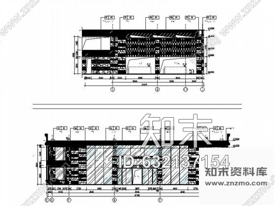 施工图江苏某技师学院学员宿舍楼大堂装修图cad施工图下载【ID:632137154】
