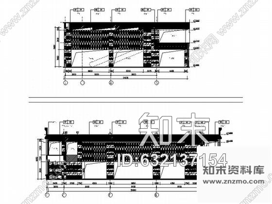 施工图江苏某技师学院学员宿舍楼大堂装修图cad施工图下载【ID:632137154】
