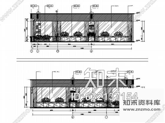 施工图江苏某技师学院学员宿舍楼大堂装修图cad施工图下载【ID:632137154】