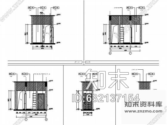 施工图江苏某技师学院学员宿舍楼大堂装修图cad施工图下载【ID:632137154】