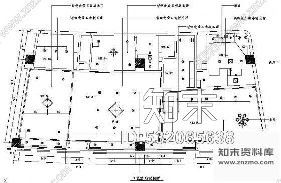 施工图某宾馆总统套房装修图cad施工图下载【ID:532065638】