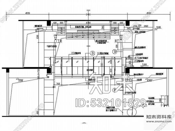 施工图福建某办公空间装修图cad施工图下载【ID:532101829】