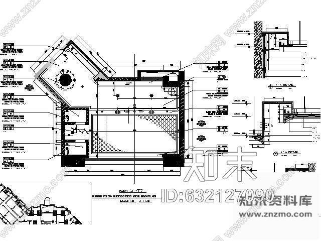 施工图杭州五星级度假酒店KTV施工图cad施工图下载【ID:632127090】