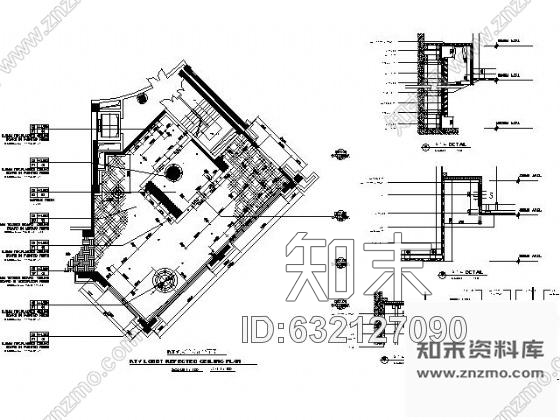 施工图杭州五星级度假酒店KTV施工图cad施工图下载【ID:632127090】