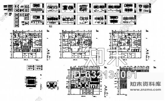 施工图某健身休闲中心施工图cad施工图下载【ID:632134001】