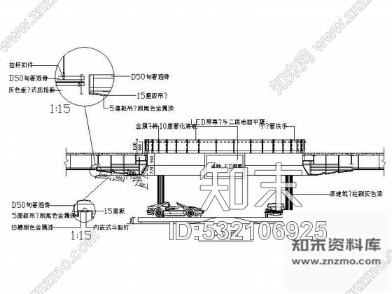 施工图福建某时尚汽车展厅室内装修施工图含效果cad施工图下载【ID:532106925】