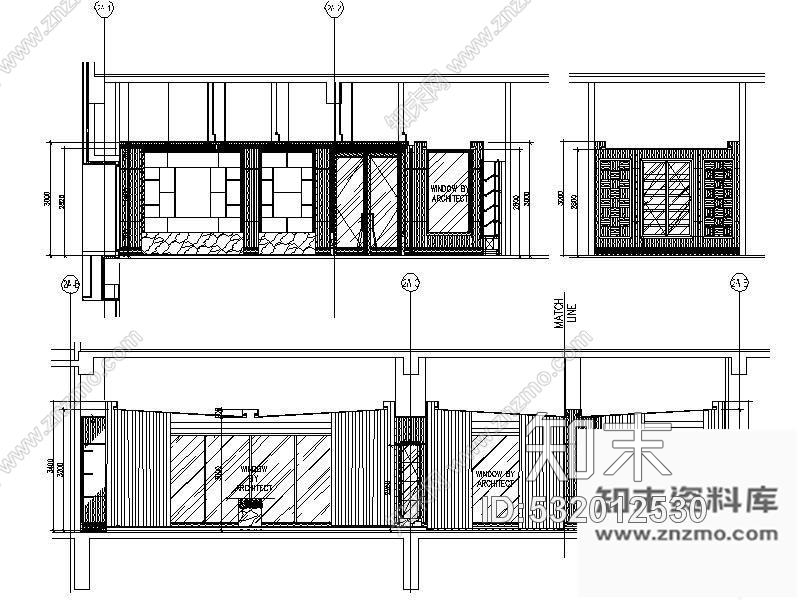 施工图北京酒吧与烧烤餐厅装修图cad施工图下载【ID:532012530】