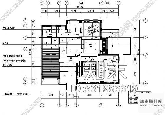 施工图单层别墅设计cad施工图下载【ID:531983319】