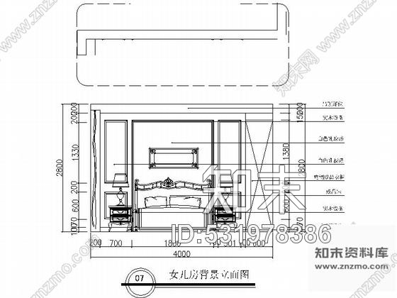 施工图常熟精致简欧风情三层别墅样板间CAD装修施工图含效果cad施工图下载【ID:531978386】