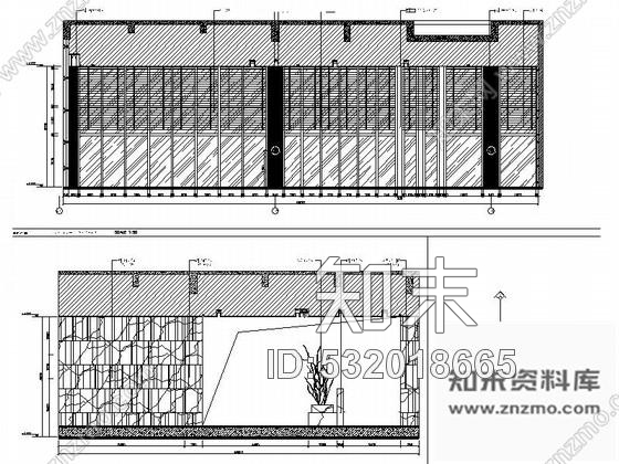 施工图杭州休闲度假酒店细节十足自助餐厅室内施工图含效果图cad施工图下载【ID:532018665】