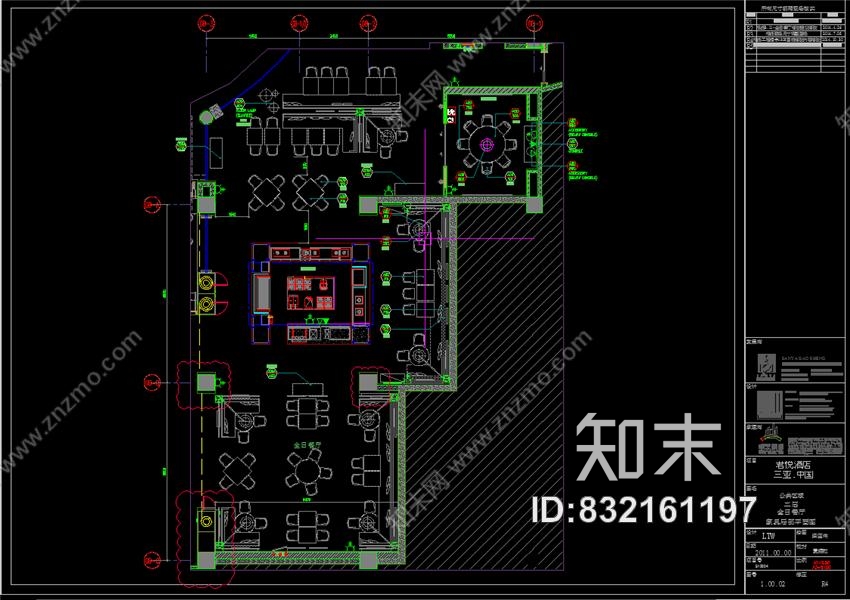 LTW海南三亚君悦酒店-公共区域+客房区域丨CAD施工图+效果图施工图下载【ID:832161197】