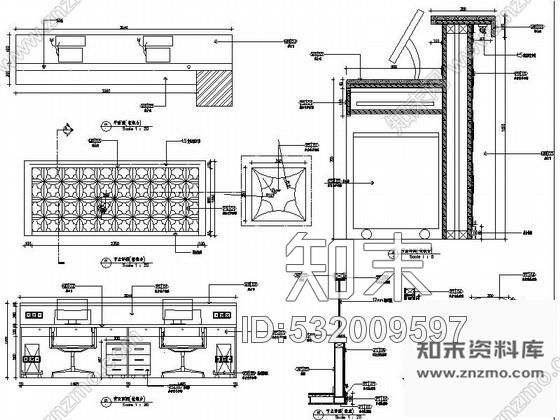 施工图某小馆餐厅室内装修图cad施工图下载【ID:532009597】