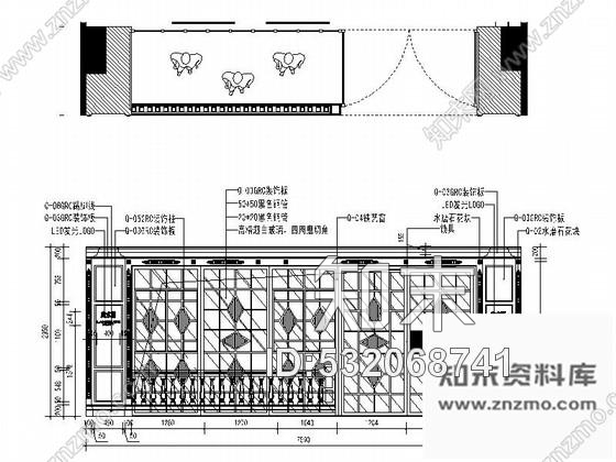 施工图浙江现代风格服装店装修CAD施工图含效果图cad施工图下载【ID:532068741】