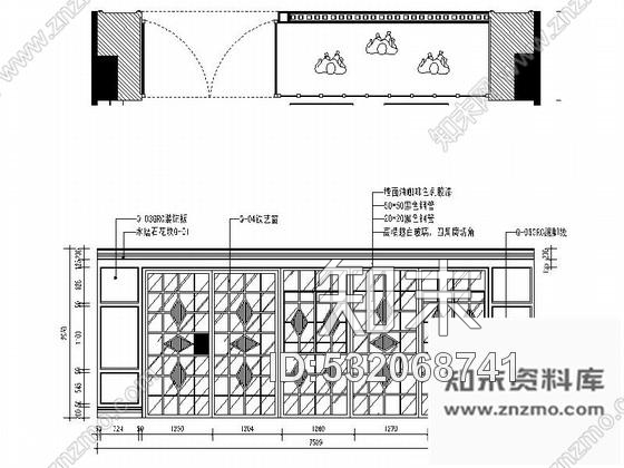 施工图浙江现代风格服装店装修CAD施工图含效果图cad施工图下载【ID:532068741】