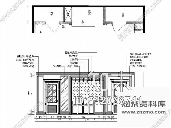 施工图浙江现代风格服装店装修CAD施工图含效果图cad施工图下载【ID:532068741】