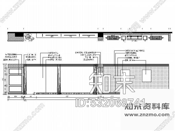 施工图浙江现代风格服装店装修CAD施工图含效果图cad施工图下载【ID:532068741】