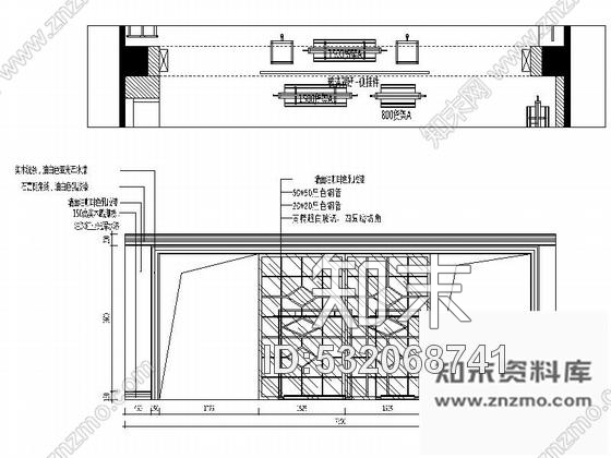 施工图浙江现代风格服装店装修CAD施工图含效果图cad施工图下载【ID:532068741】