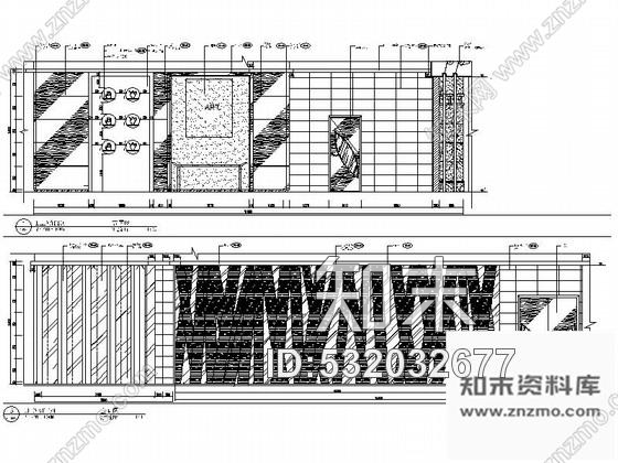 施工图深圳五星级绿色商务酒店简洁时尚茶餐厅装修施工图含实景cad施工图下载【ID:532032677】