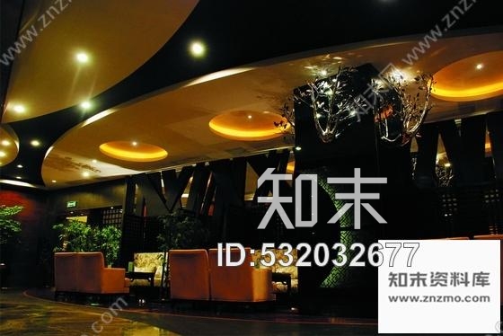 施工图深圳五星级绿色商务酒店简洁时尚茶餐厅装修施工图含实景cad施工图下载【ID:532032677】