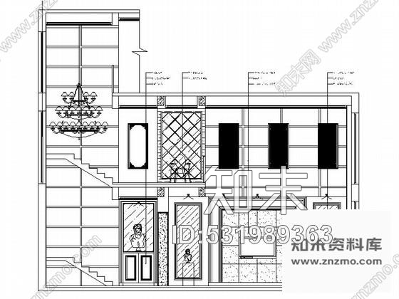 施工图异域风三层别墅室内装修图cad施工图下载【ID:531989363】