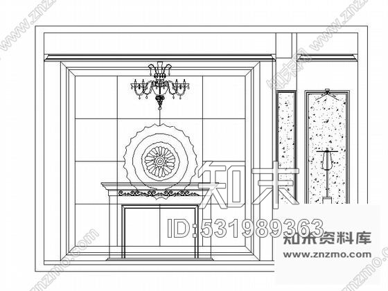 施工图异域风三层别墅室内装修图cad施工图下载【ID:531989363】