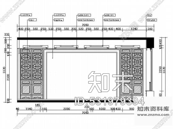 施工图精品雅致中式联排别墅室内CAD装修图含效果施工图下载【ID:531979394】