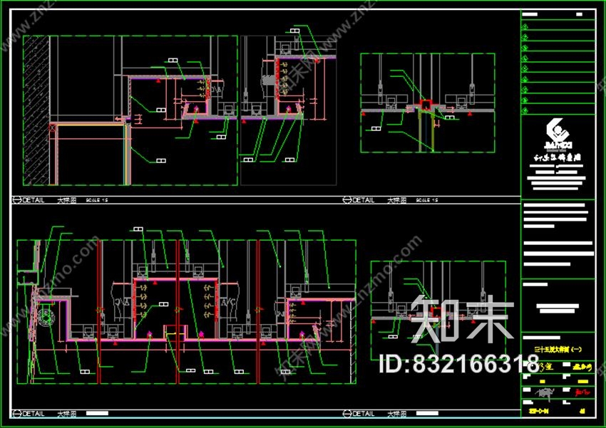 城市组新力置地·南昌朝阳新城办公楼cad施工图下载【ID:832166318】