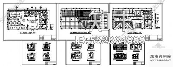 施工图酒店设计——全套cad施工图下载【ID:532064699】