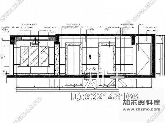 施工图辽宁地产住宅小区现代门厅及电梯厅施工图cad施工图下载【ID:632143166】