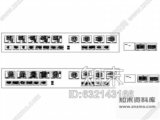 施工图辽宁地产住宅小区现代门厅及电梯厅施工图cad施工图下载【ID:632143166】